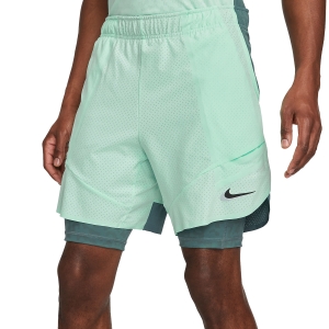 Shorts Padel Hombre Nike Court Slam 2in1 7in Shorts  Coconut Milk/Obsidian DJ5556379