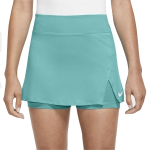 Falda y Shorts Padel Mujer Nike Court Victory Falda  Washed Teal/White DH9779392