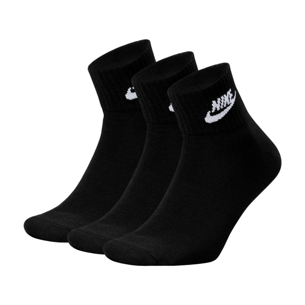 Padel Socks Nike Essential x 3 Socks  Black/White DX5074010