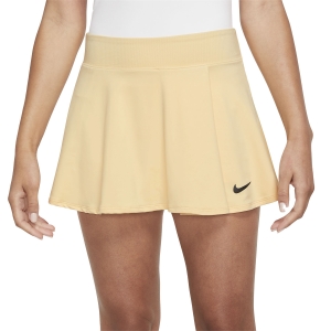 Falda y Shorts Padel Mujer Nike Flouncy Falda  Pale Vanilla/Black DH9552294