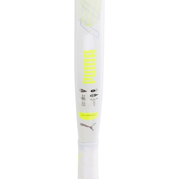 Puma - CTR Racket White/Yellow SolarATTACK Padel Alert