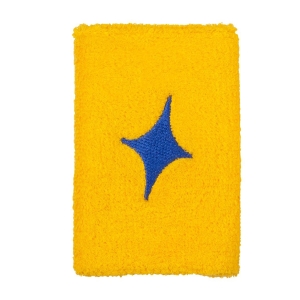 Muñequeras de Padel StarVie Logo Munequera Larga  Yellow/Blue Star MY21X1