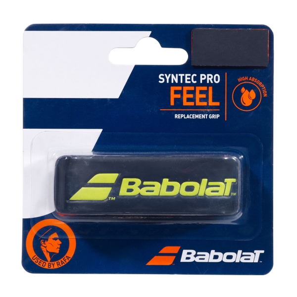 Padel Grip Babolat Syntec Pro Grip  Black/Fluo Yellow 670051232