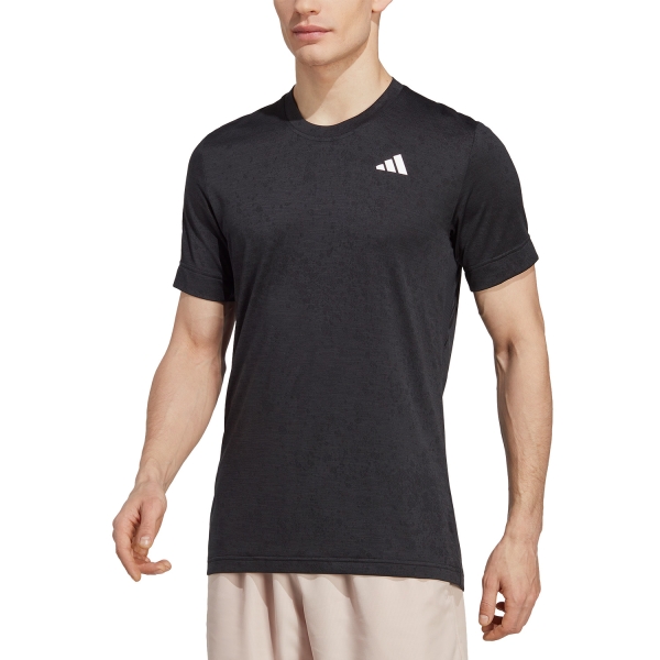 Men's T-Shirt Padel adidas FreeLift TShirt  Black HS3313