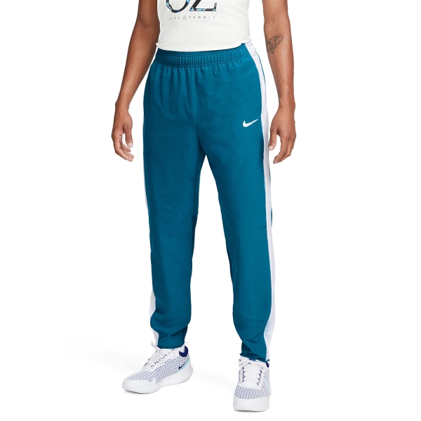 Men's Padel Pant and Tight Nike Court Advantage Pants  Green Abyss/White DA4376301