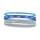 Nike Logo x 3 Mini Hairbands - Baltic Blue/Hyper Royal/Ocean Bliss