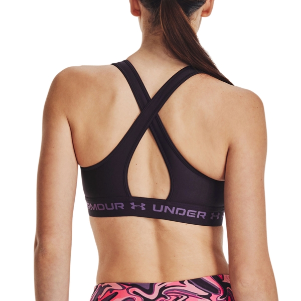 Under Armour Women's Armour Mid Crossback Printed Sports Bra 2023, Buy  Under Armour Online