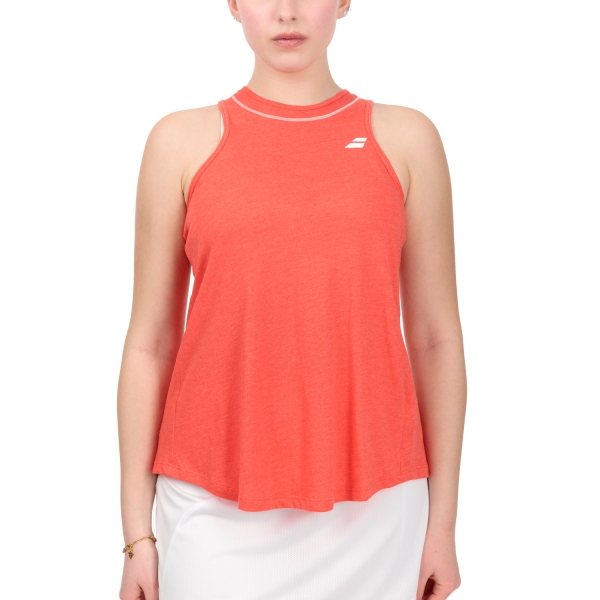 Top Padel Mujer Babolat Exercise Top  Poppy Red Heather 4WS230725054