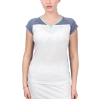 Babolat Play Cap Camiseta - White/Blue Heather Babolat Play Cap Camiseta - White/Blue Heather