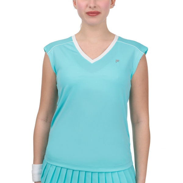 Top Padel Mujer Fila Marlis Camiseta  Blue Radiance XFL231115E4002