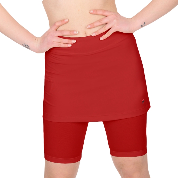 Women's Padel Skirts and Shorts Fila Nele Skirt  Red FBL202122500