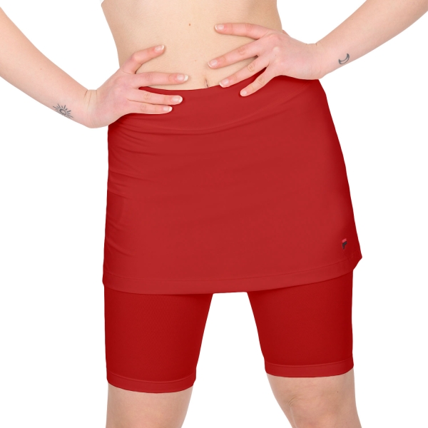 Falda y Shorts Padel Mujer Fila Nele Falda  Red FBL202122500