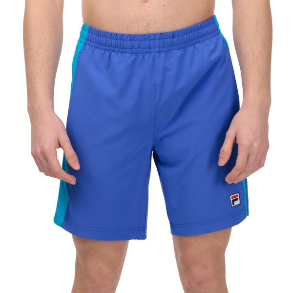 Men's Padel Shorts Fila Nicolo 8in Shorts  Dazzling Blue FBM2310051451