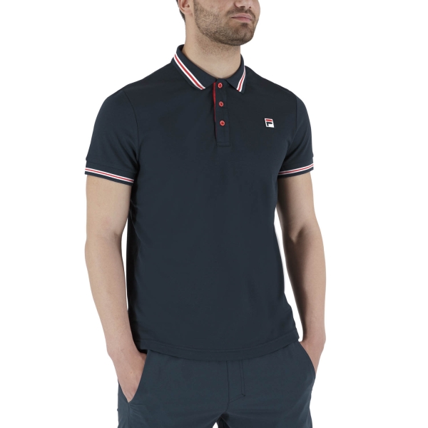 Polo Padel Hombre Fila Piro Polo  Navy FBM1311101500