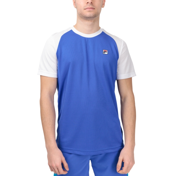 Men's T-Shirt Padel Fila Ray TShirt  Dazzling Blue XFM2310121451