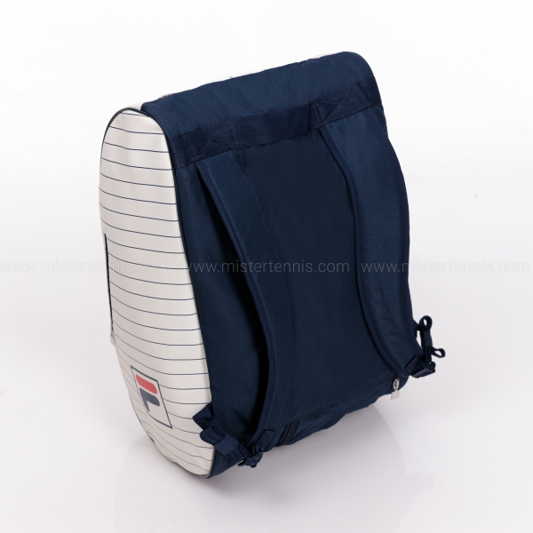 Fila The Premium Bolsas - White/Peacoat Blue Stripes