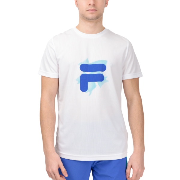 Camiseta Padel Hombre Fila Till Camiseta  White FLU231016001