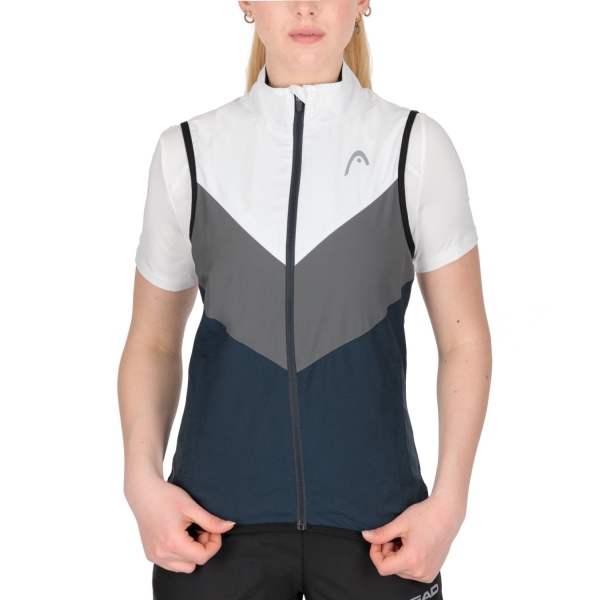 Giacca Padel Donna HEAD Club 22 Gilet  Navy 814411NV