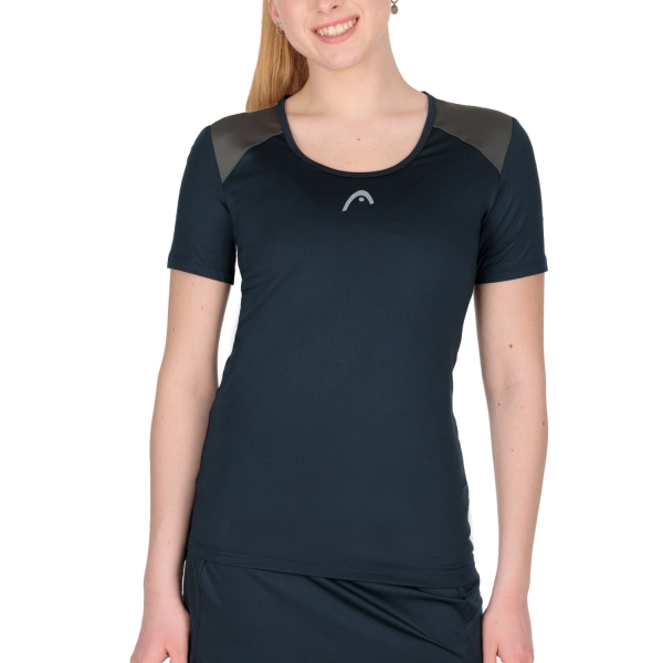 Maglietta e Polo Padel Donna HEAD Club 22 Tech Maglietta  Navy 814431NV