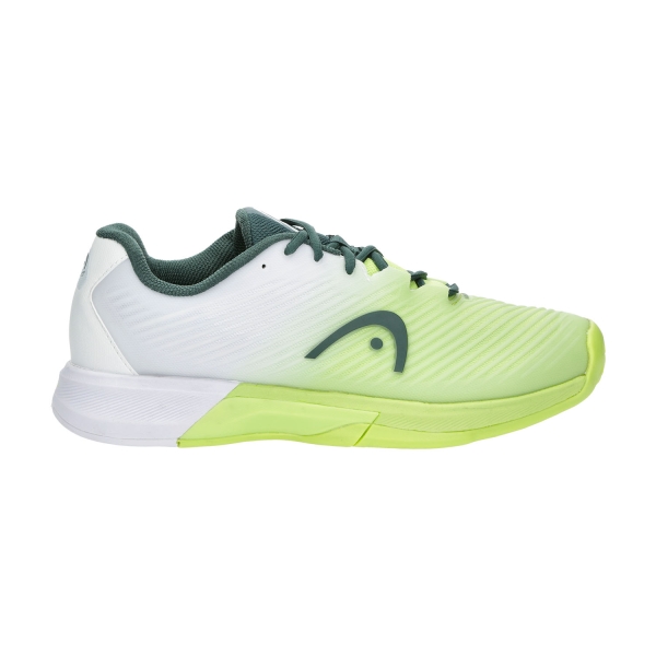 Men's Padel Shoes Head Revolt Pro 4.0  Light Green/White 273263 LNWH