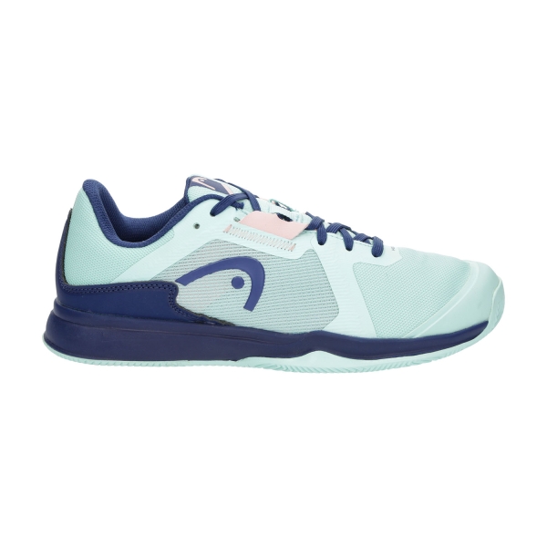 Women's Padel Shoes Head Sprint Team 3.5 Clay  Aqua/Dark Blue 274632 AQDB