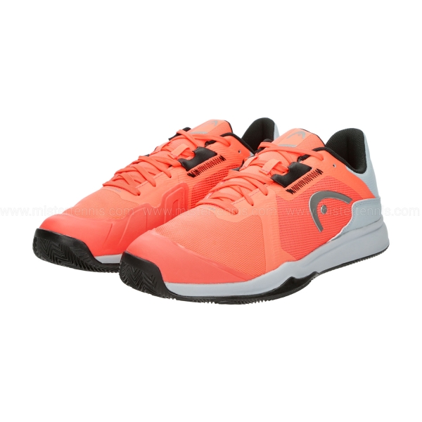 Sprint Clay Men's Padel Shoes - Orange/Black