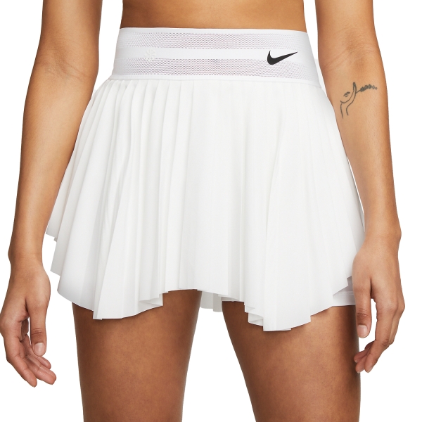 Falda y Shorts Padel Mujer Nike Court DriFIT Slam Falda  White/Black DV3042100