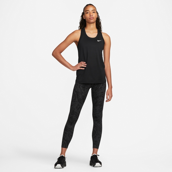 Nike Dri-FIT Women's Padel Tank - Black/White
