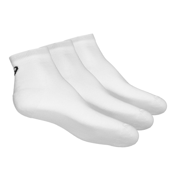 ASICS Quarter x 3 Calze - White