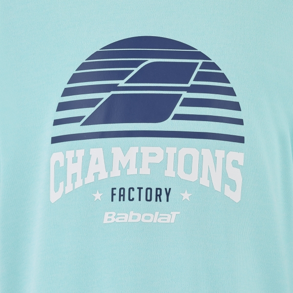 Babolat Exercise Graphic T-Shirt Boy - Angel Blue Heather