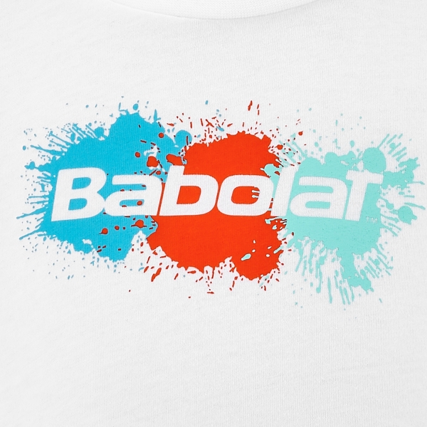 Babolat Exercise Maglietta Bambina - White