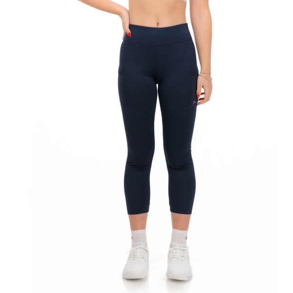 Women's Padel Pants and Tights Fila Nala Tights  Navy XFL2311401500