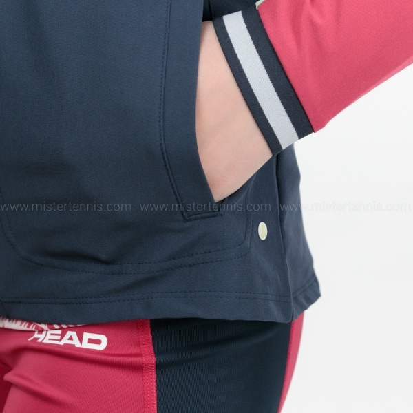 HEAD Breaker Logo Giacca - Pastel Green/Navy