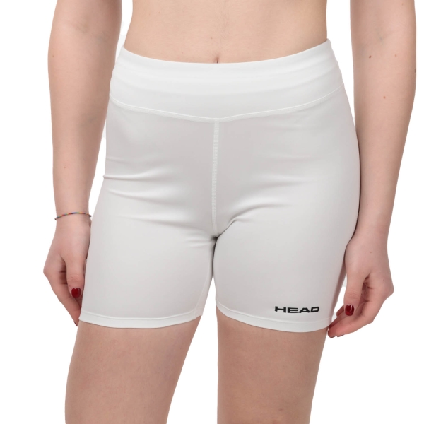 Gonna e Pantaloncini Padel Donna HEAD Court Logo 7in Pantaloncini  White 814793WH