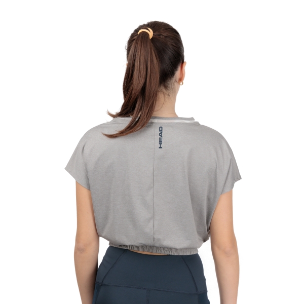 HEAD Crop Maglietta - Grey