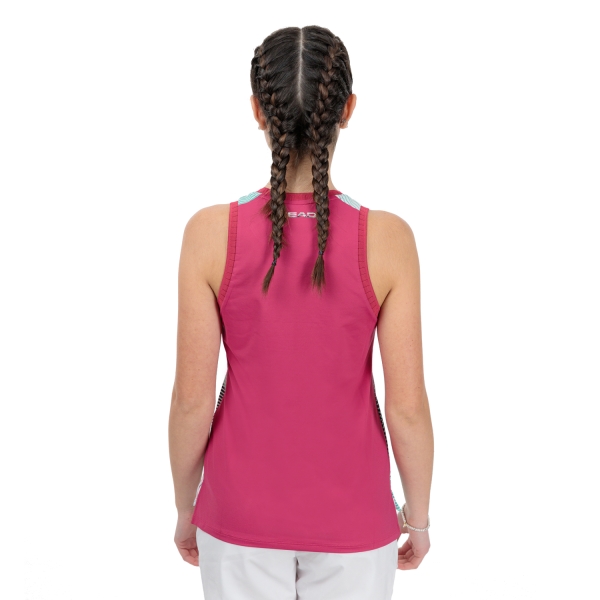 HEAD Performance Canotta - Mulberry/Print Perf W