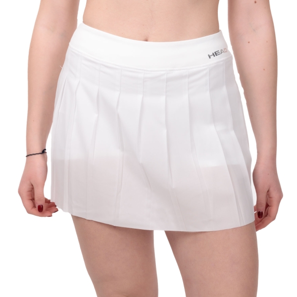 Gonna e Pantaloncini Padel Donna HEAD Performance Logo Gonna  White 814633WH