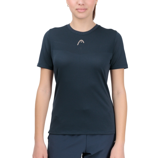 Maglietta e Polo Padel Donna HEAD Performance Logo Graphic Maglietta  Navy 814613NV