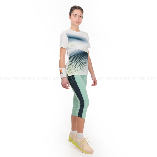 HEAD Performance Logo Graphic Maglietta - White/Print Perf W