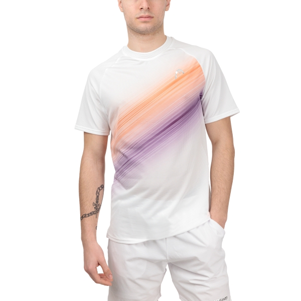 Men's T-Shirt Padel Head Performance Logo TShirt  Print Perf M/White 811413XPWH