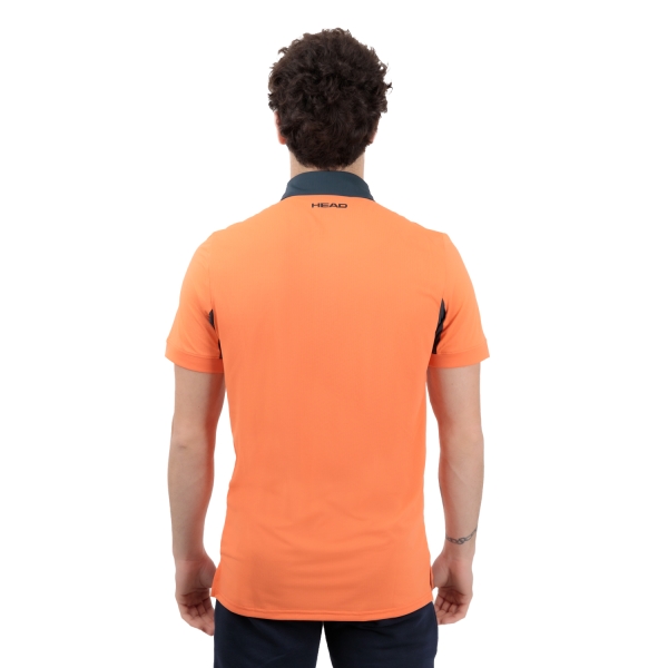 HEAD Slice Logo Polo - Flamingo