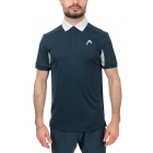HEAD Slice Logo Polo - Navy HEAD Slice Logo Polo - Navy