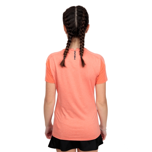 Head Tech T-Shirt - Coral