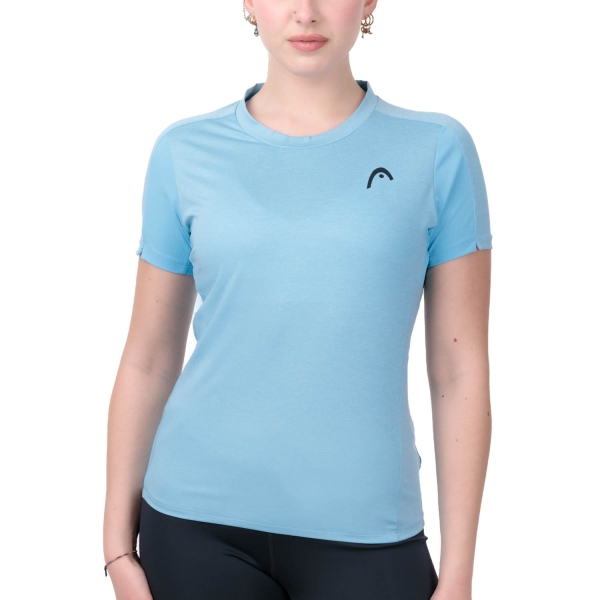 Women's Padel T-Shirt and Polo Head Tech TShirt  Electric Blue 814553EL