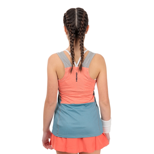 HEAD Tech Canotta - Grey/Electric Blue