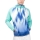 Head Topspin Logo Hoodie - Turquoise/Print Vision M