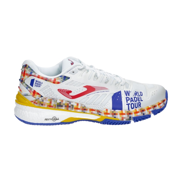 Men's Padel Shoes Joma Special Slam WPT  White/Royal TWPTS2352P