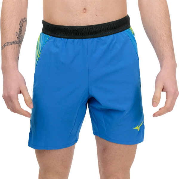 Men's Padel Shorts Mizuno Amplify 8in Shorts  Peace Blue 62GBA00126