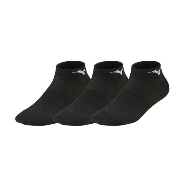 Padel Socks Mizuno Drylite Training x 3 Socks  Black 67UU95098