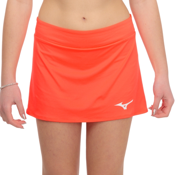 Women's Padel Skirts and Shorts Mizuno Flex Skirt  Fierry Coral 62GBA21153